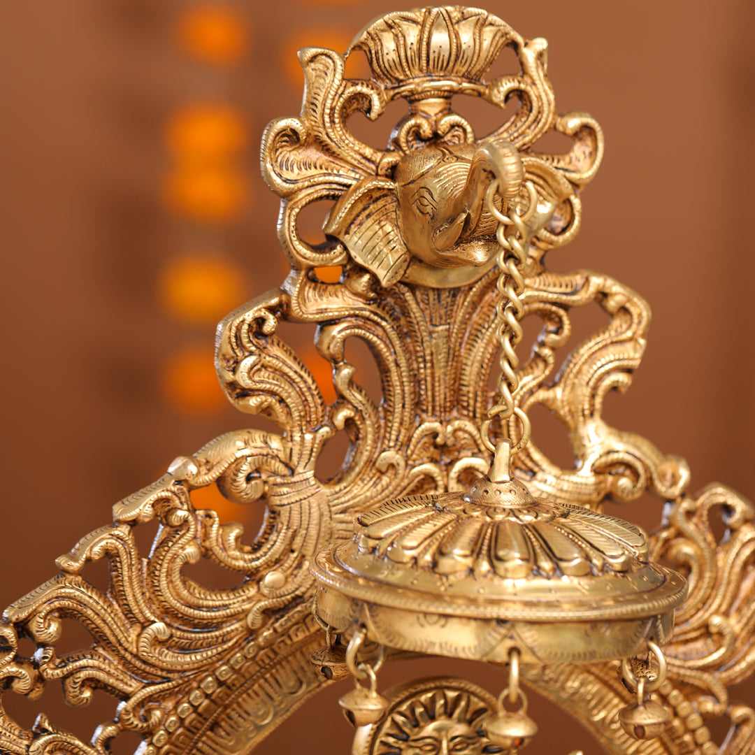 Brass Superfine Majestic Ram Darbar Statue (23 Inch) Vedansh Craft