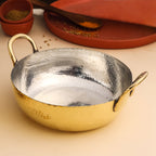 Brass Kadhai Set Of Three Vedansh Craft