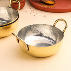 Brass Kadhai Set Of Three Vedansh Craft