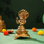 Brass Superfine God Patanjali Idol Vedansh Craft