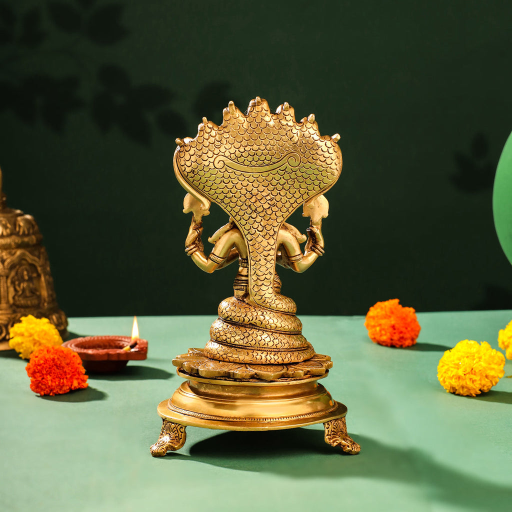 Brass Superfine God Patanjali Idol Vedansh Craft