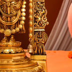 Brass Frame Tirupati Balaji Venkateshwar Idol (22 Inch) Vedansh Craft