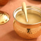 Brass Ghee Pot (4 Inch) Vedansh Craft
