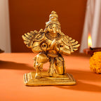 Brass Sitting Garuda Idol (5 Inch) Vedansh Craft