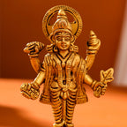 Brass Lord Dhanvantari Idol (4 Inch) Vedansh Craft