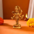 Brass Lord Dhanvantari Idol (4 Inch) Vedansh Craft