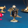 Brass Stone Shivling Idol (5 Inch) Vedansh Craft