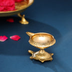 Brass Tortoise Kuber Diya (2.2 Inch) Vedansh Craft