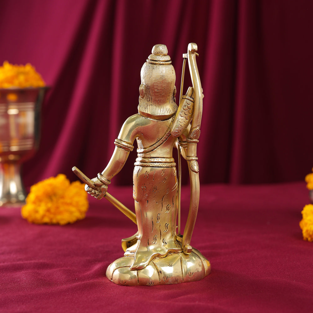 Brass Lord Parshuram Idol (7.5 Inch) Vedansh Craft
