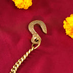 Brass Peacock Five Petal Hanging Diya (26 Inch) Vedansh Craft