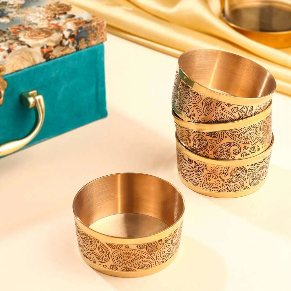 Brass Dry Fruit Bowl Box Hamper Vedansh Craft