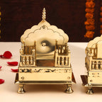 Brass Handcarved Singhasan Vedansh Craft