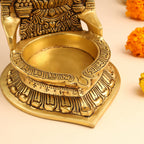 Brass Ganesha Diya (10.5 Inch) Vedansh Craft