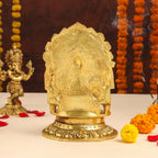 Brass Ganesha Diya (10.5 Inch) Vedansh Craft