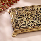 Brass Pooja Chowki (0.5 Inch) Vedansh Craft