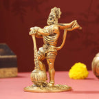 Brass Standing Hanuman Idol (7.2 Inch) Vedansh Craft