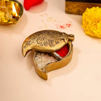 Brass Mango Sindoor/Chopda box Vedansh Craft