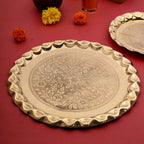 Brass Pooja Thal Vedansh Craft