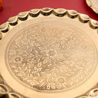 Brass Pooja Thal Vedansh Craft