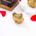 Brass Duck Sindoor/Kumkum Box (2 Inch) Vedansh Craft