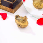 Brass Duck Sindoor/Kumkum Box (2 Inch) Vedansh Craft