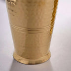 Brass Hammered Glass pair Vedansh Craft