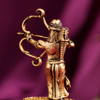 Brass Handcrafted Ram Idol with Velvet Gift Box (2.5 Inch) Vedansh Craft
