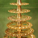 Brass Traditional 108 Petal Ganga Aarti (24 Inch) Vedansh Craft