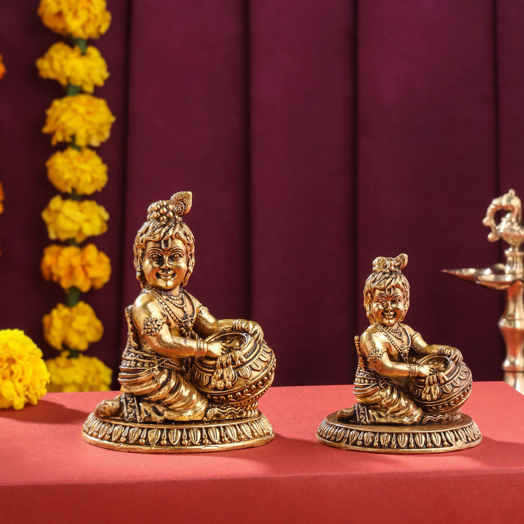Brass Superfine Laddu Gopal Idol Vedansh Craft