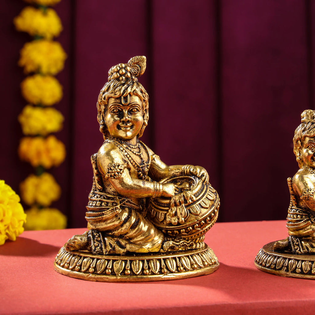 Brass Superfine Laddu Gopal Idol Vedansh Craft