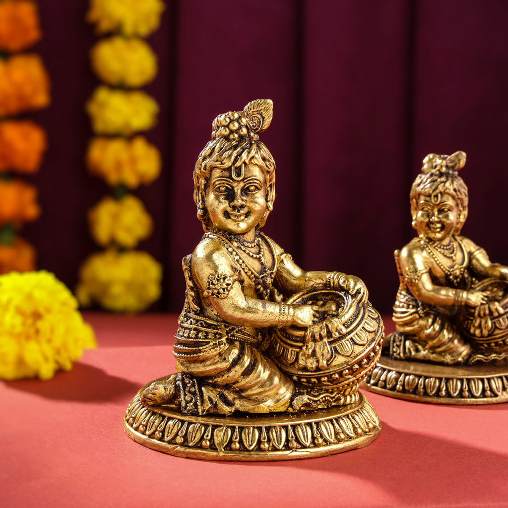 Brass Superfine Laddu Gopal Idol Vedansh Craft