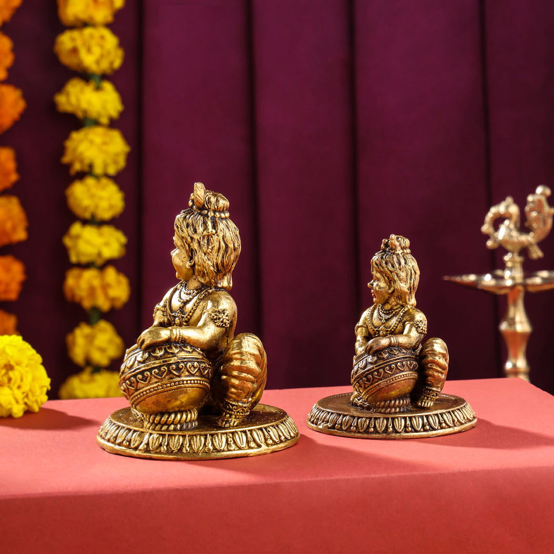 Brass Superfine Laddu Gopal Idol Vedansh Craft