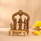 Brass Ram Darbar (6.5 Inch) Vedansh Craft