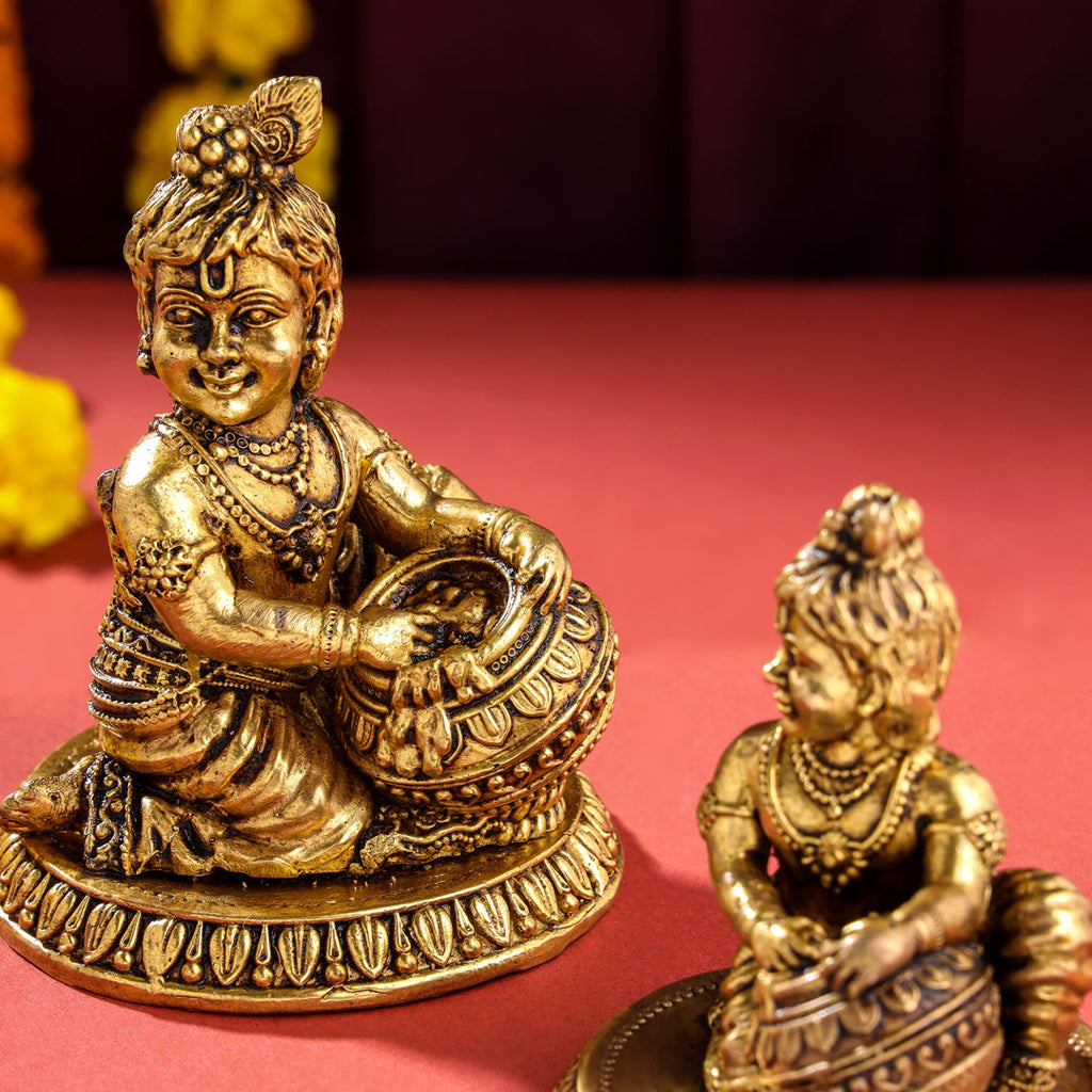 Brass Superfine Laddu Gopal Idol Vedansh Craft