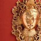 Brass Tara Face Wall Hanging Vedansh Craft