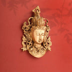 Brass Tara Face Wall Hanging Vedansh Craft