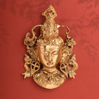 Brass Tara Face Wall Hanging Vedansh Craft