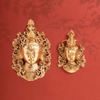Brass Tara Face Wall Hanging Vedansh Craft