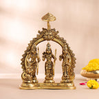 Brass Ram Darbar Statue (10.5 Inch) Vedansh Craft