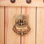 Brass Yali/kirtimukha Face Door Knocker (6.5 Inch) Vedansh Craft