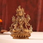 Brass Tara Devi Idol (6 Inch) Vedansh Craft
