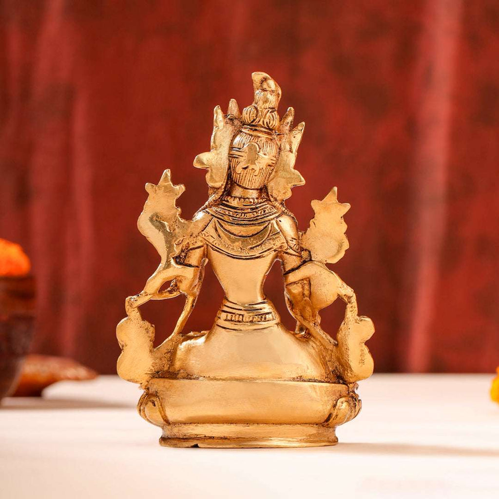 Brass Tara Devi Idol (6 Inch) Vedansh Craft