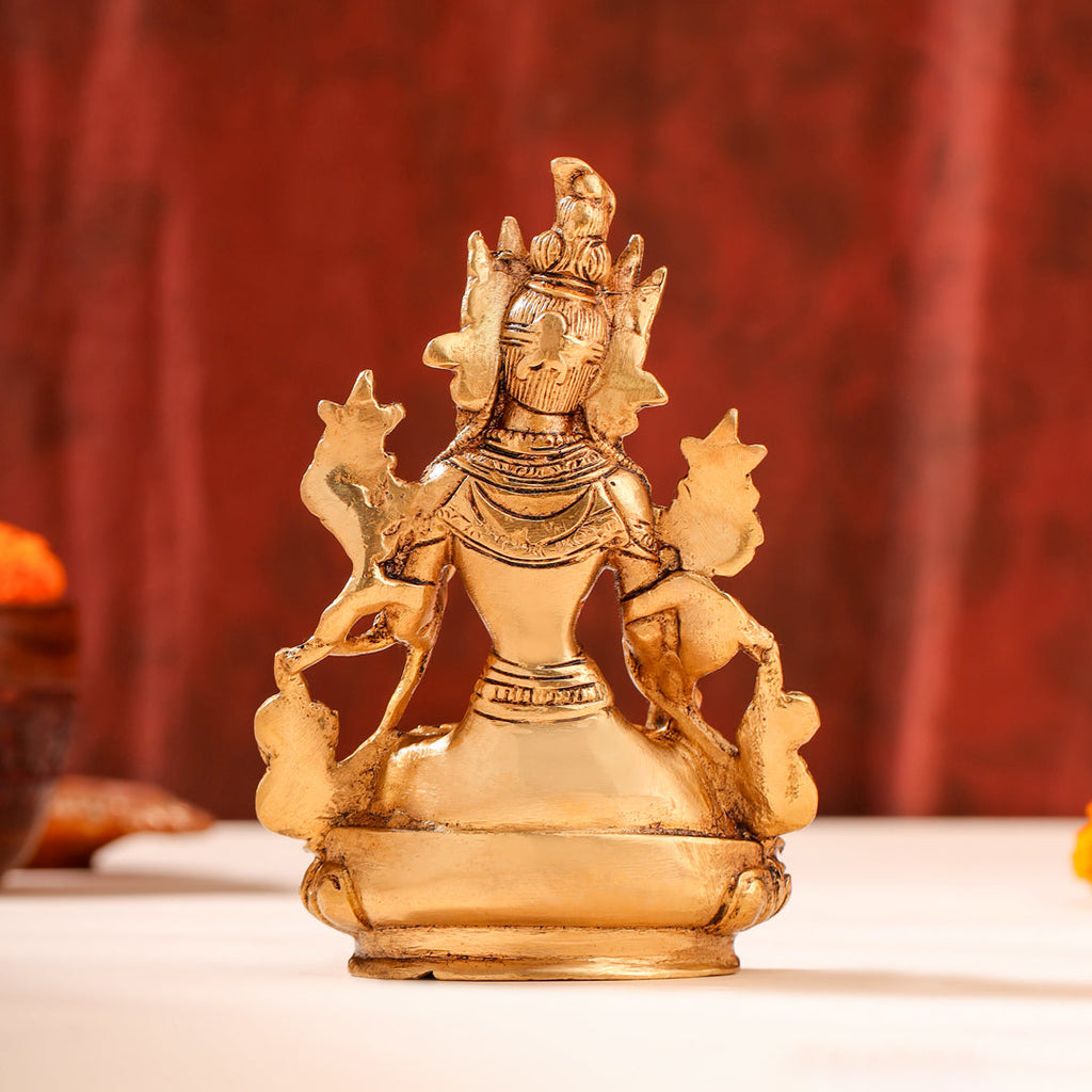 Brass Tara Devi Idol (6 Inch) Vedansh Craft