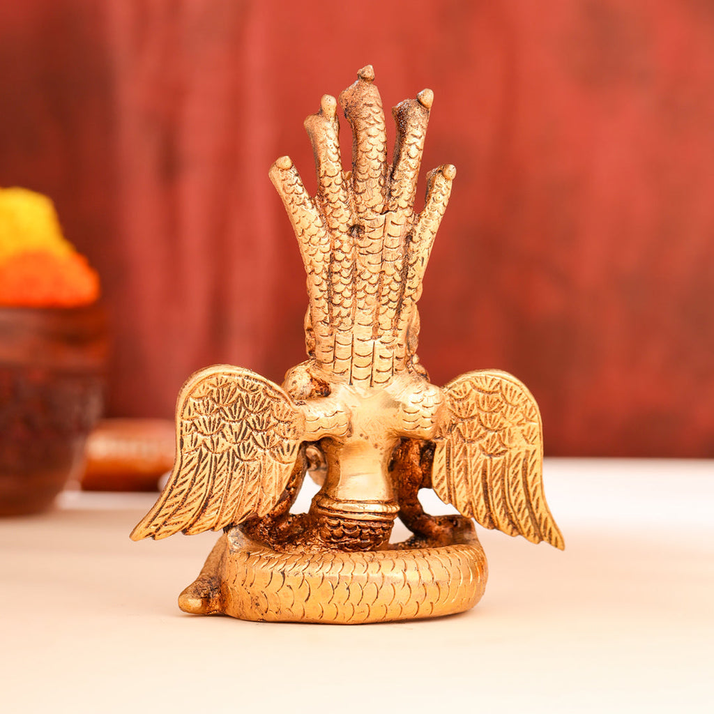Brass Naag Kanya Statue (5.5 Inch) Vedansh Craft