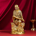 Brass Sai Baba Statue (15 Inch) Vedansh Craft