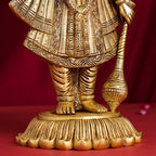 Brass Standing Lord Vishnu Statue (17.5 Inch) Vedansh Craft