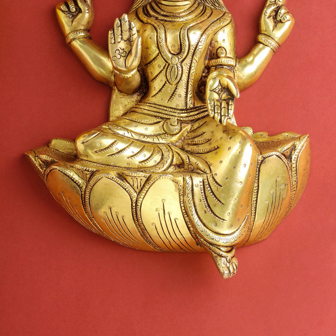Brass Varahi Amman Wall Hanging (12 Inch) Vedansh Craft
