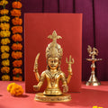 Brass Nakoda Bhairav Idol Vedansh Craft