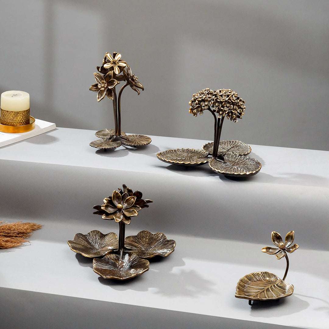 Brass Decorative Urli With Tree Showpiece Vedansh Craft