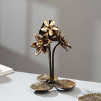Brass Decorative Urli With Tree Showpiece Vedansh Craft